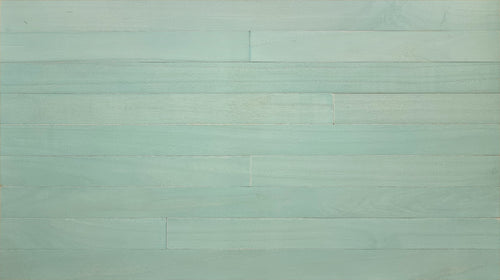 Aqua Wood Wall Planks · Color-Washed Paulownia