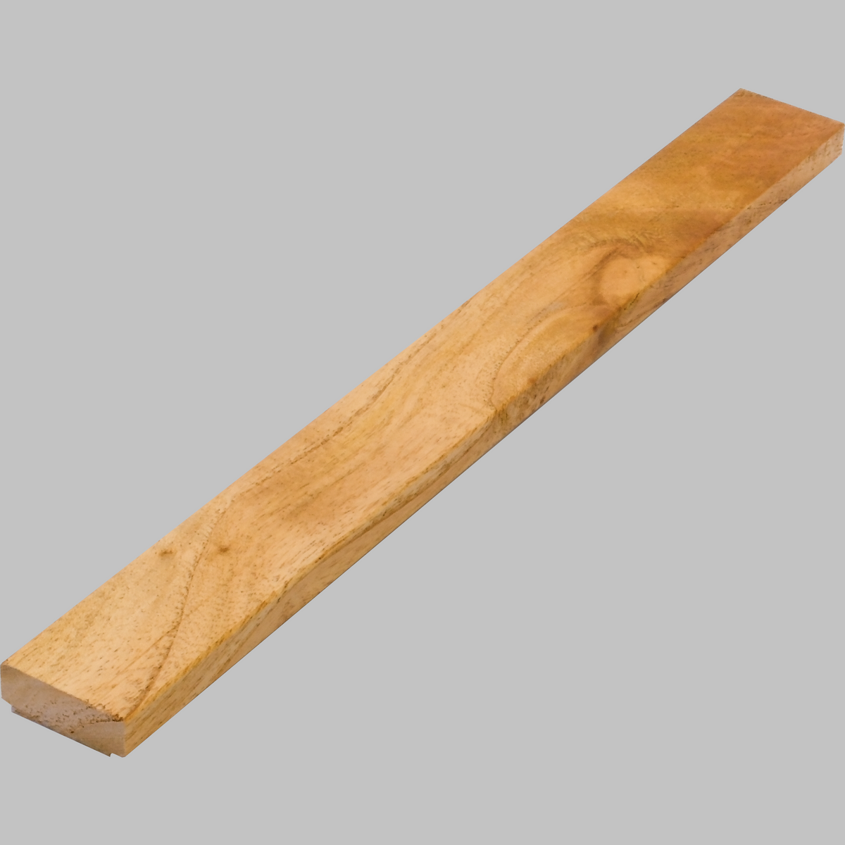 Chinaberry wood edge trim for wall panels