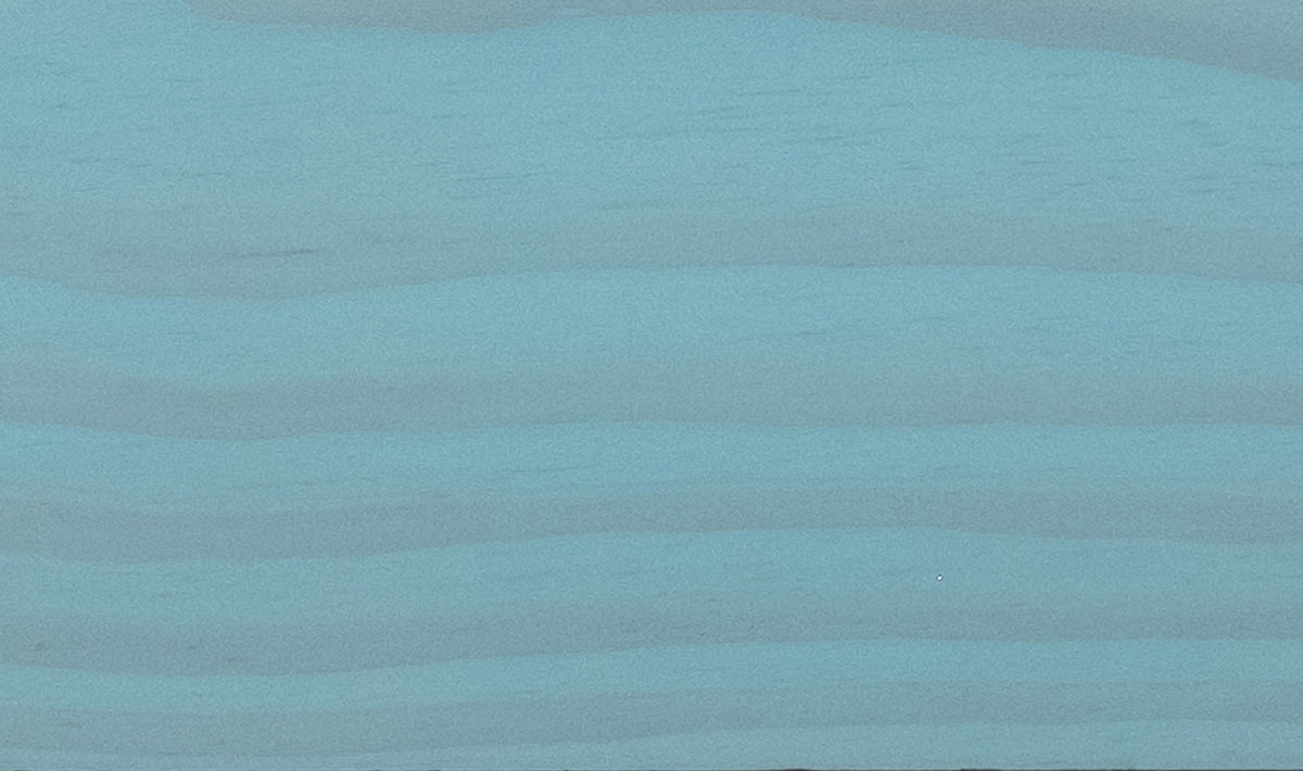 Muestra de madera TERRA Clear Pine · Azure Mist