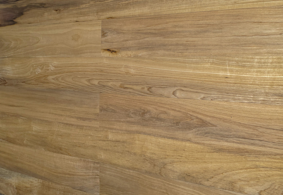 Fagara Blanc pale wood wall planks, front view