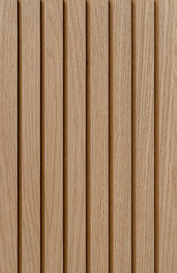 LOFT Nordic Oak · Bold Slat — Designer Peel & Stick Wall Panel
