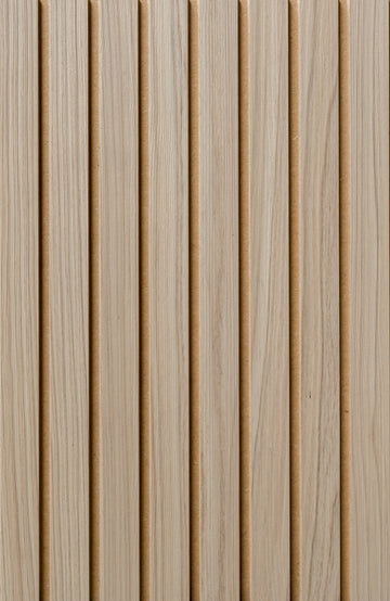 LOFT Frost Cypress · Bold Slat — Designer Peel & Stick Wall Panel