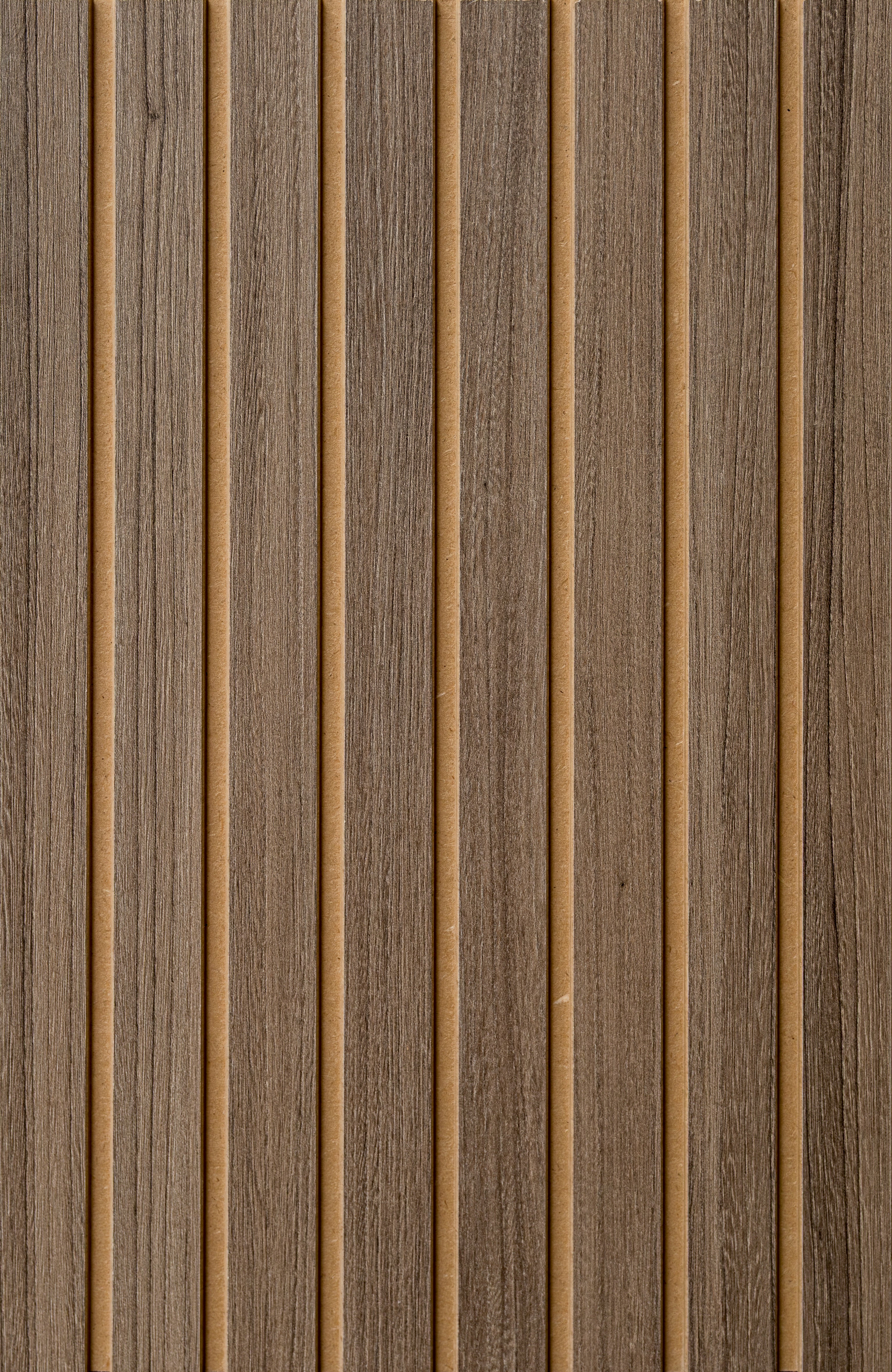 LOFT Silver Oak · Bold Slat — Designer Peel & Stick Wall Panel