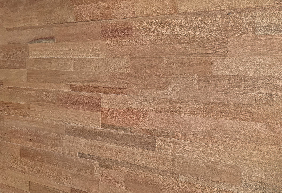 Grevillea wood bricks, side view