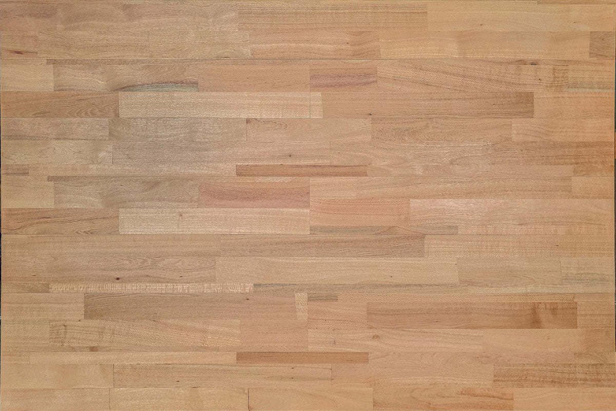 Grevillea wood brick wall panels, front view