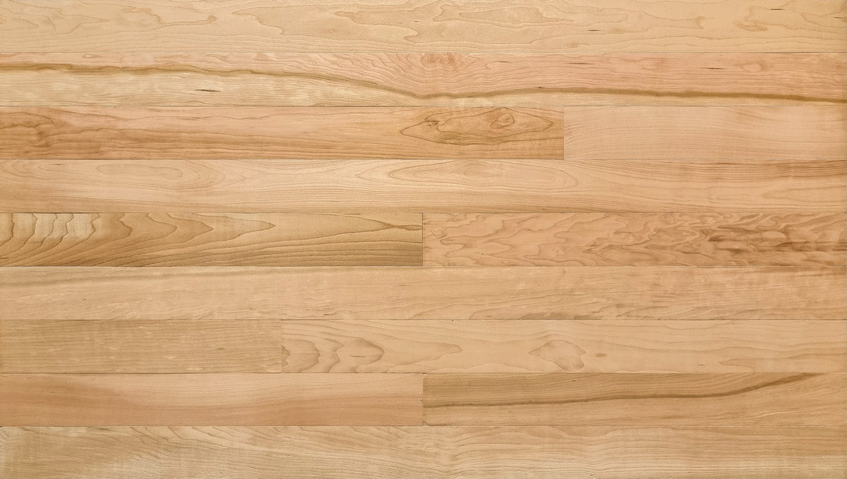 Fireland Cherry wood wall planks, front view