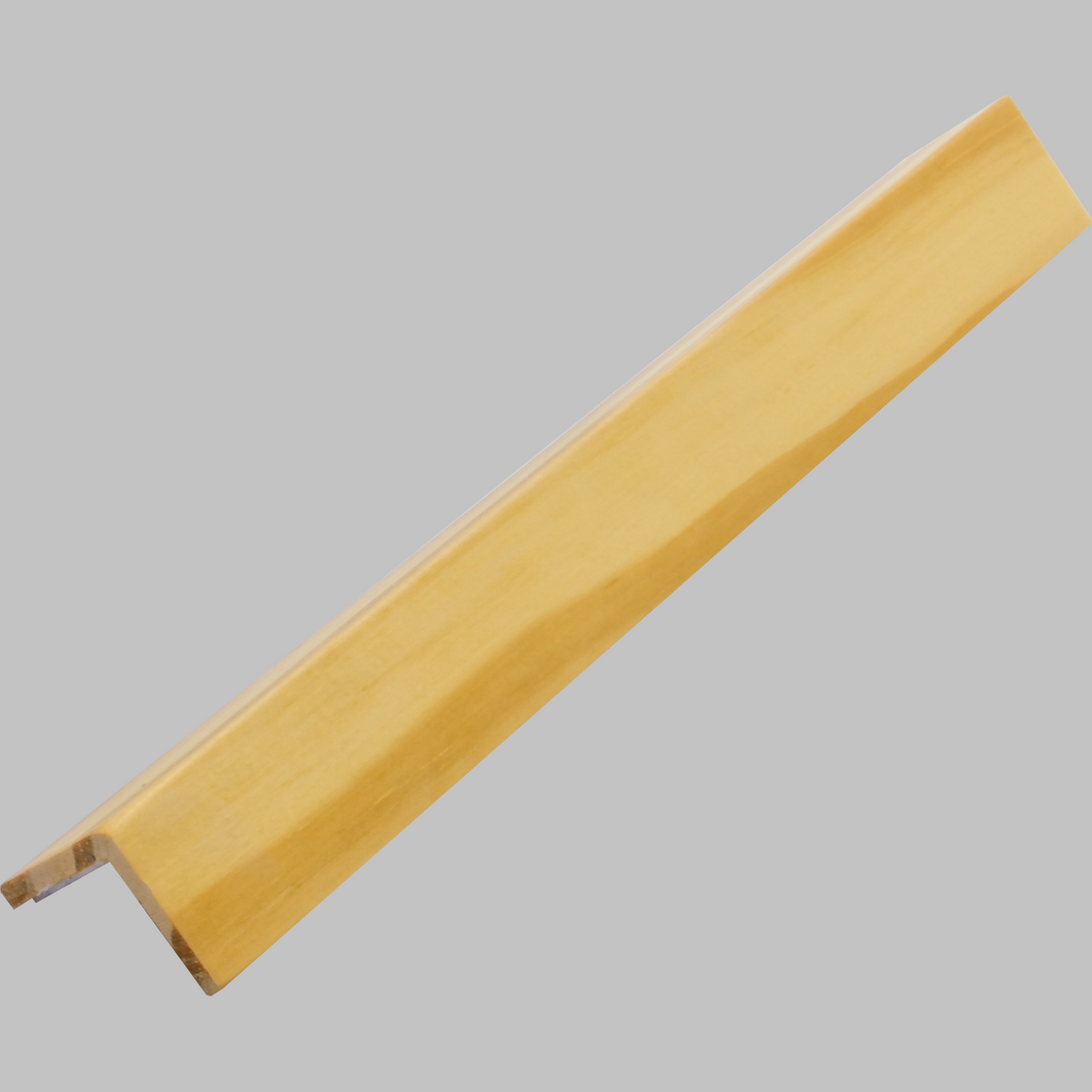 Pine wood corner trim for wall panels