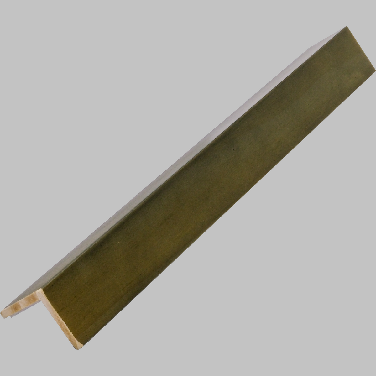 Dark Bourbon pine wood corner trim for wall panels