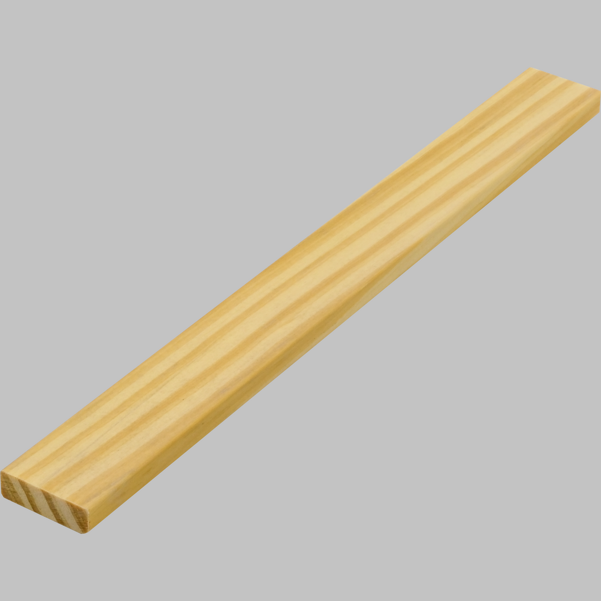 Pine wood edge trim for wall panels