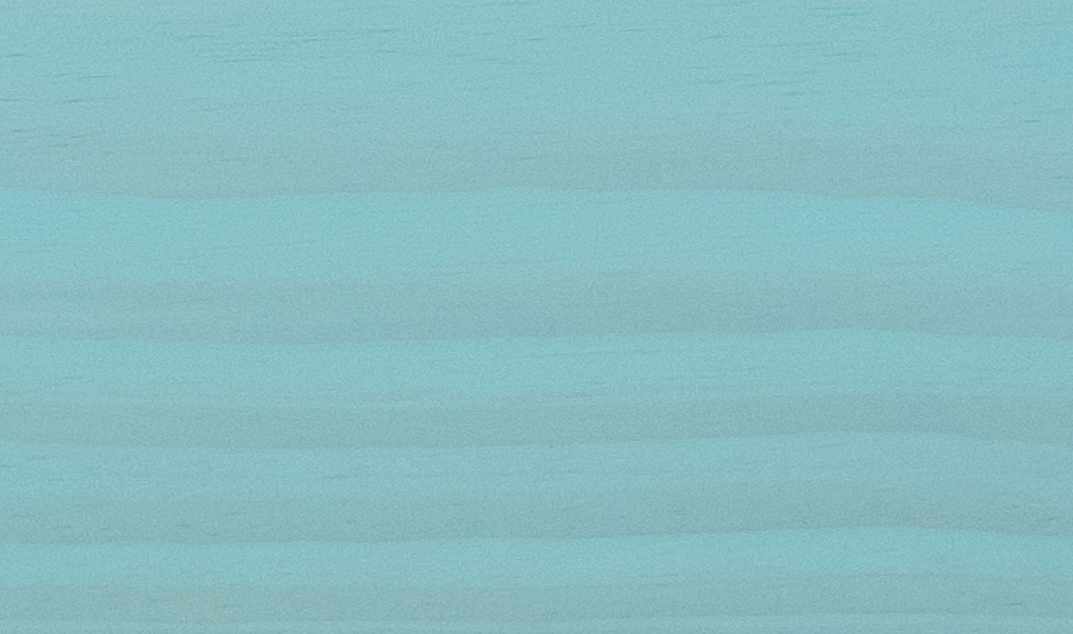 Muestra de madera TERRA Clear Pine · Misty Teal