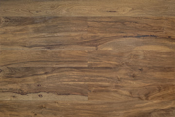 Tiger Wood wall planks with dark striping, front view