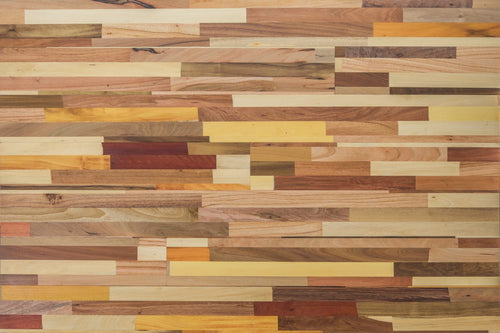 Multi-Species Wood Wall Panels · Wood Blend